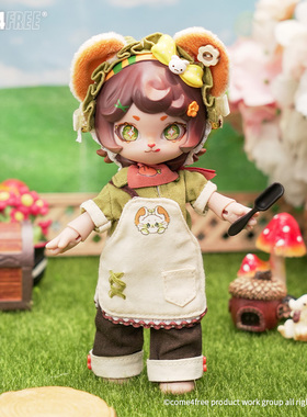 COME4FREE织夏娃衣OB11玩偶BJD娃衣公仔裙子衣服 (发衣娃)