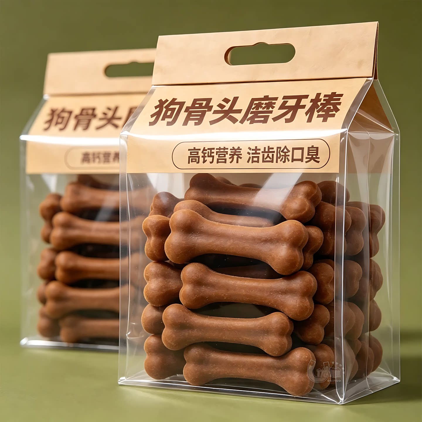 狗狗磨牙棒清洁牙齿口臭耐咬