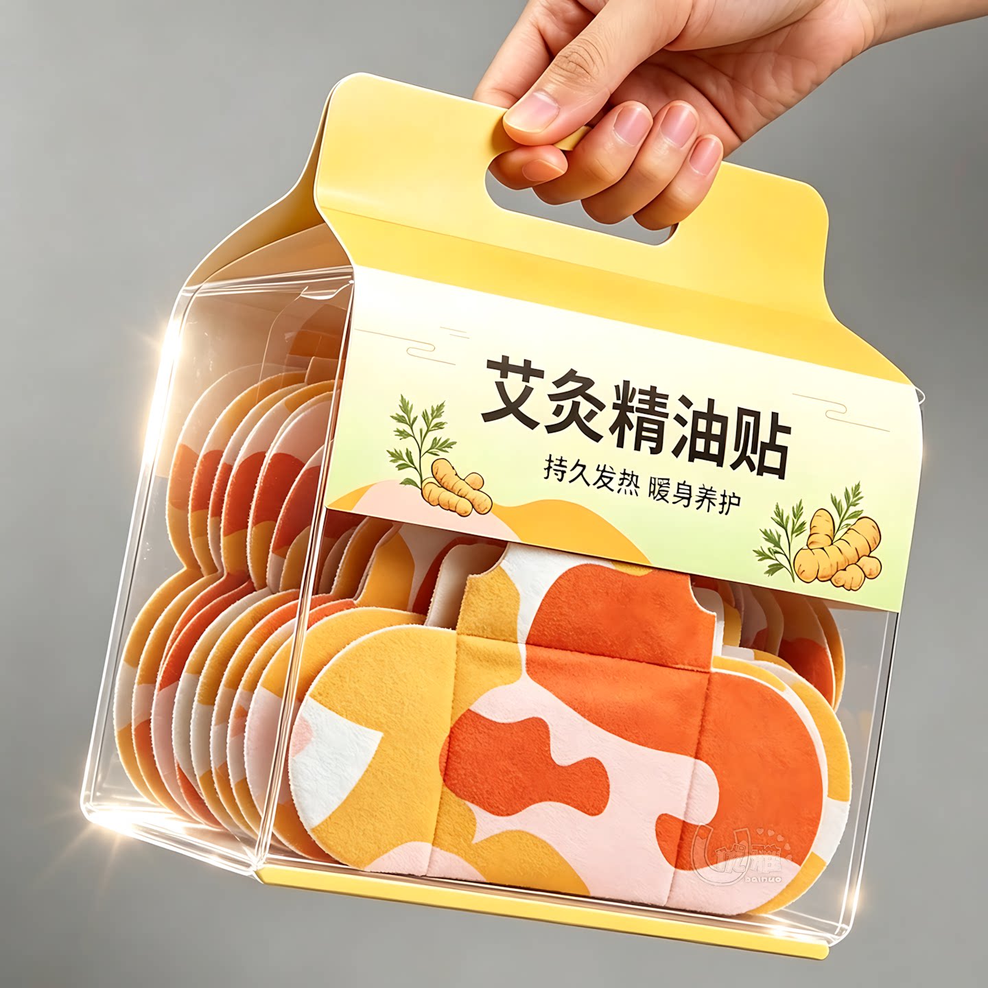 多部位热敷精油艾灸贴艾草贴