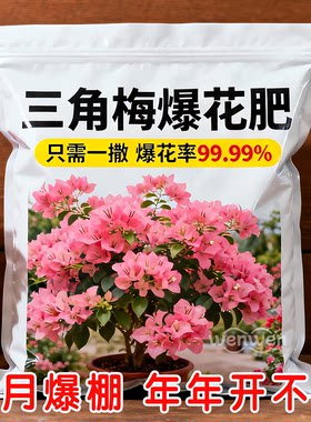 快速开花粉茶花桂花三角梅茉莉通用型生根粉壮苗促花盆栽养花肥料