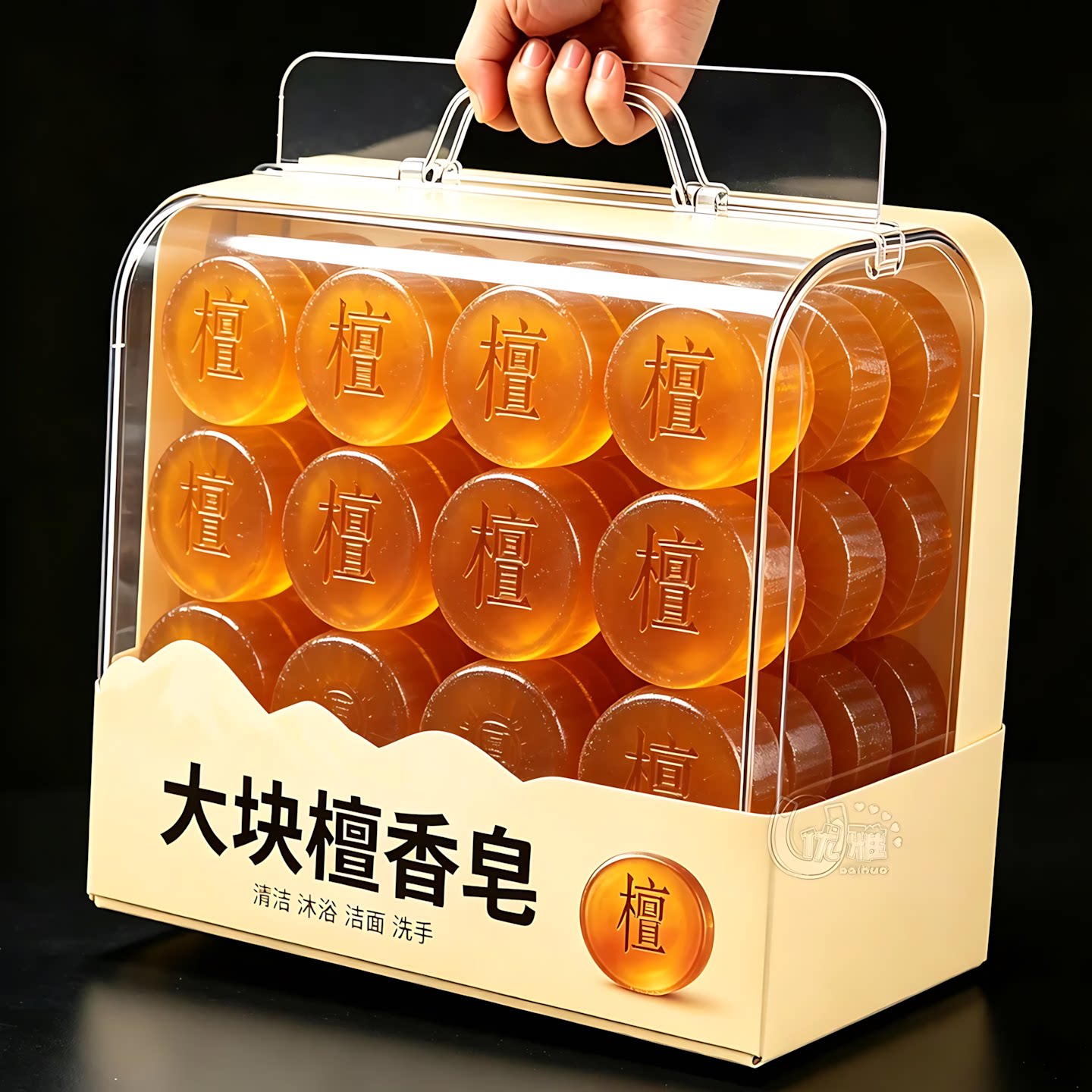 老国货檀香皂全身清洁香皂