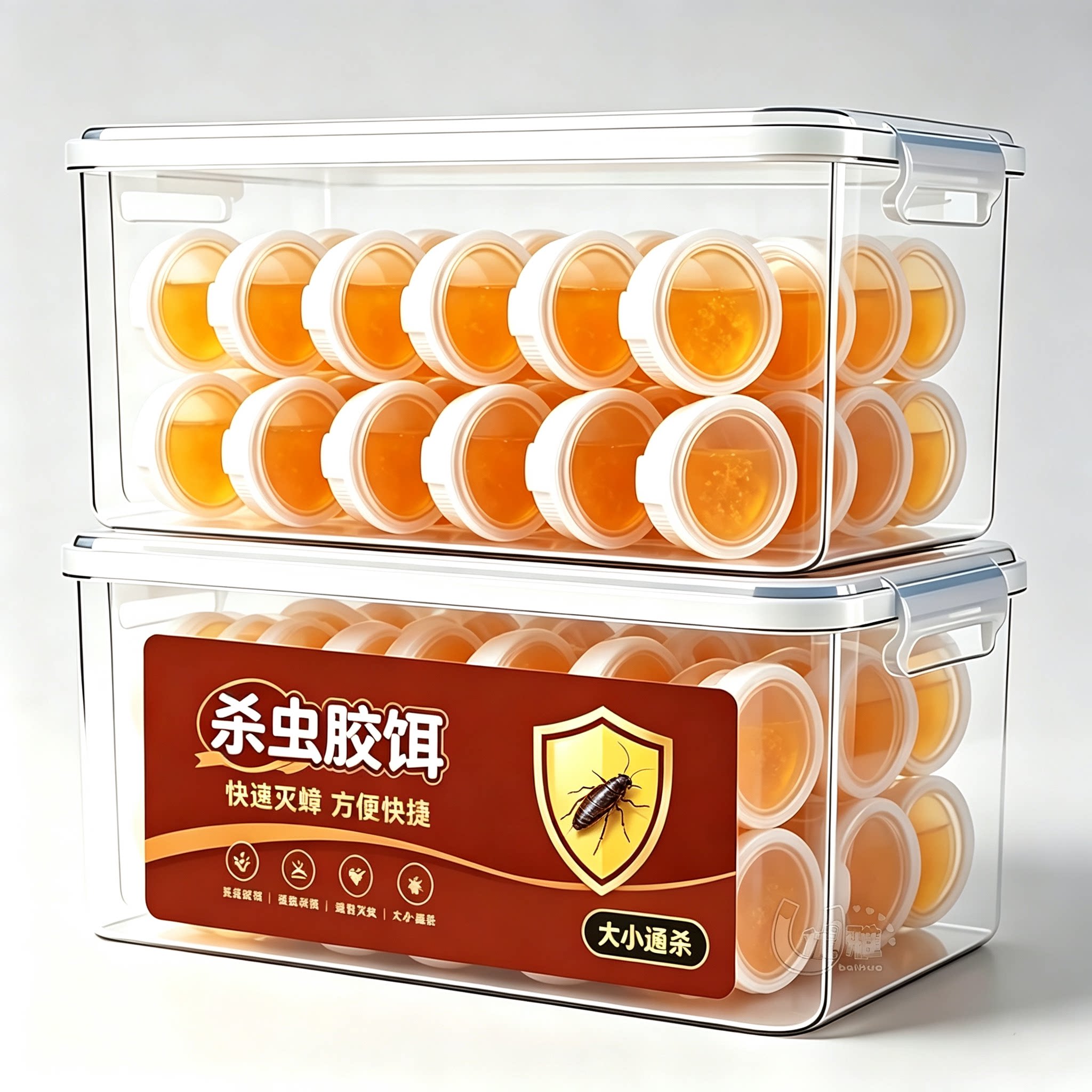 全屋布防蟑螂饵剂贴家用灭蟑螂