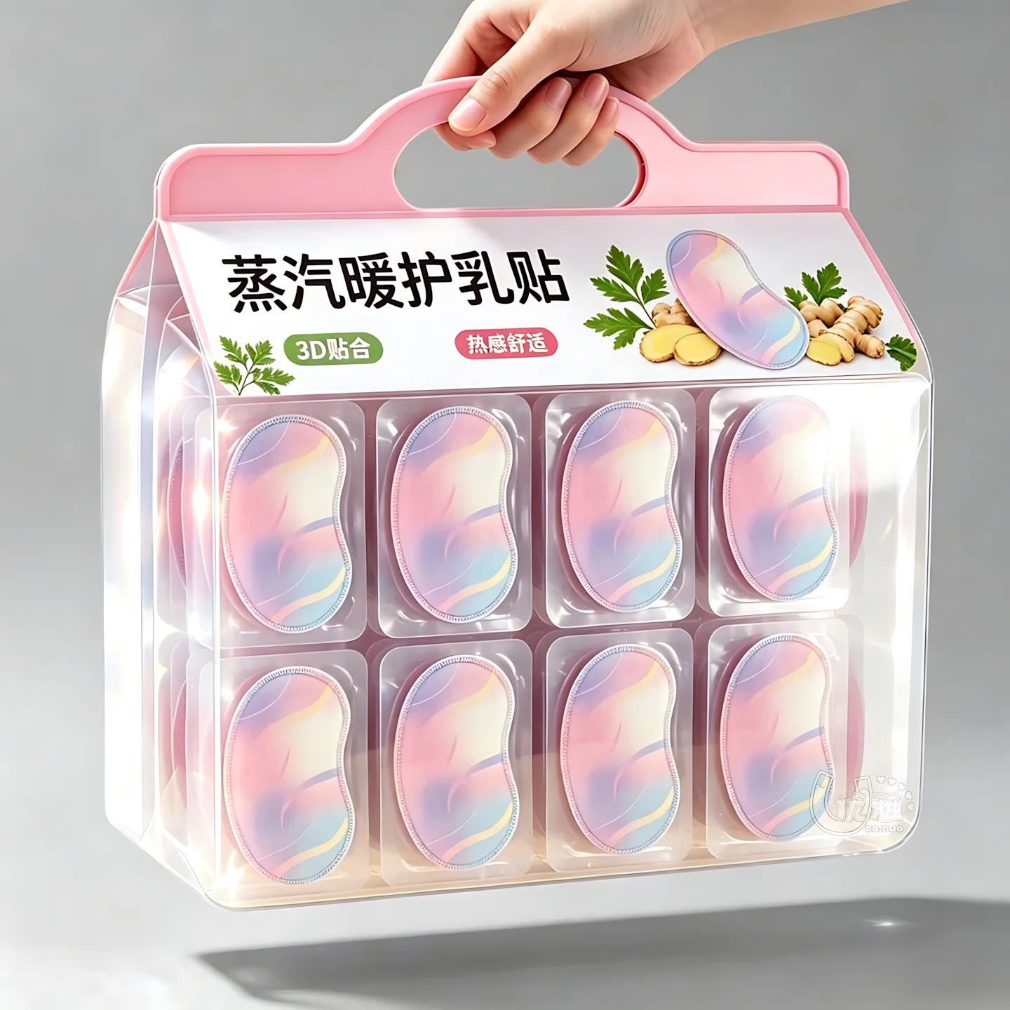 乳房受凉不适选蒸汽乳贴恒温发热