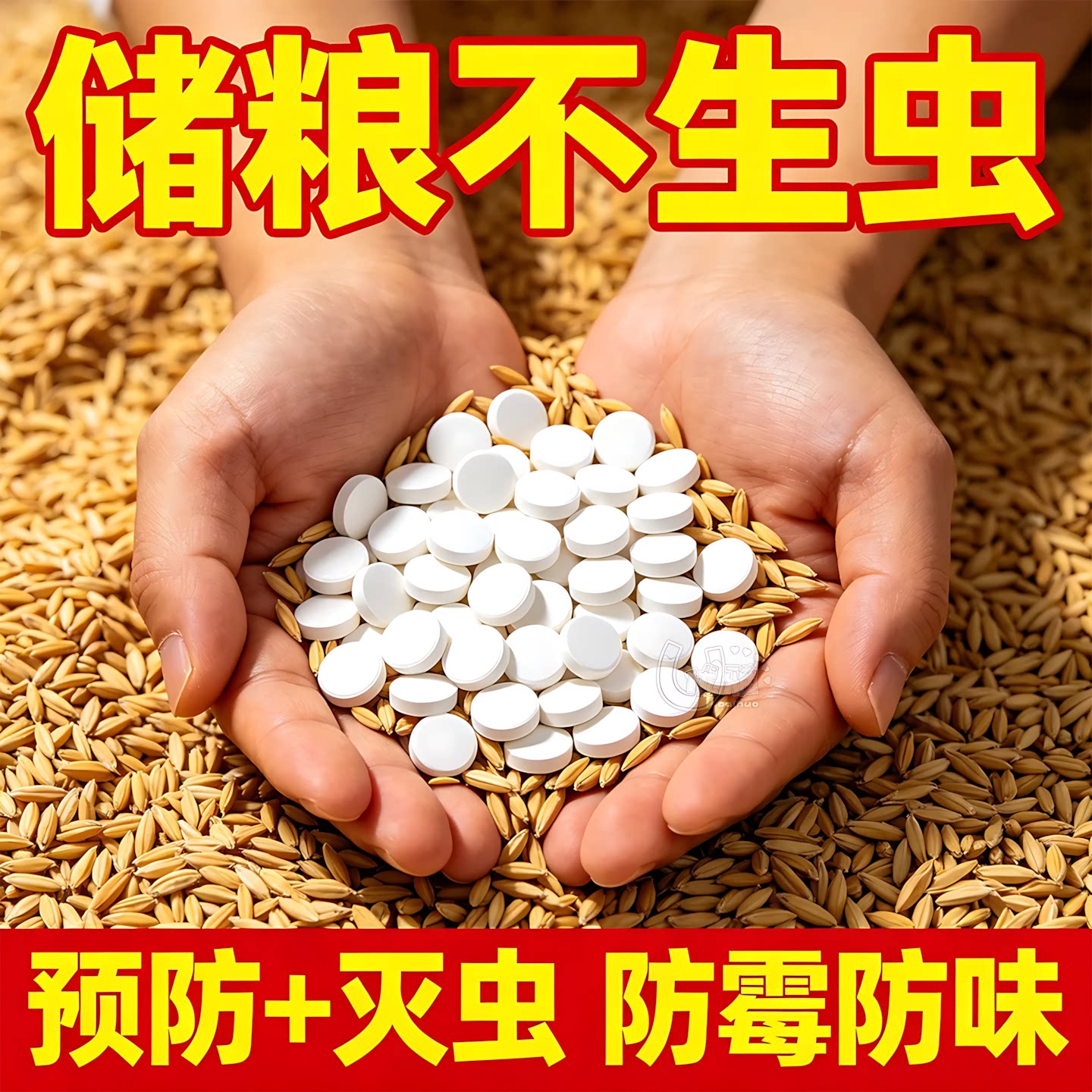 粮食防虫片家用五谷粮食储存药片