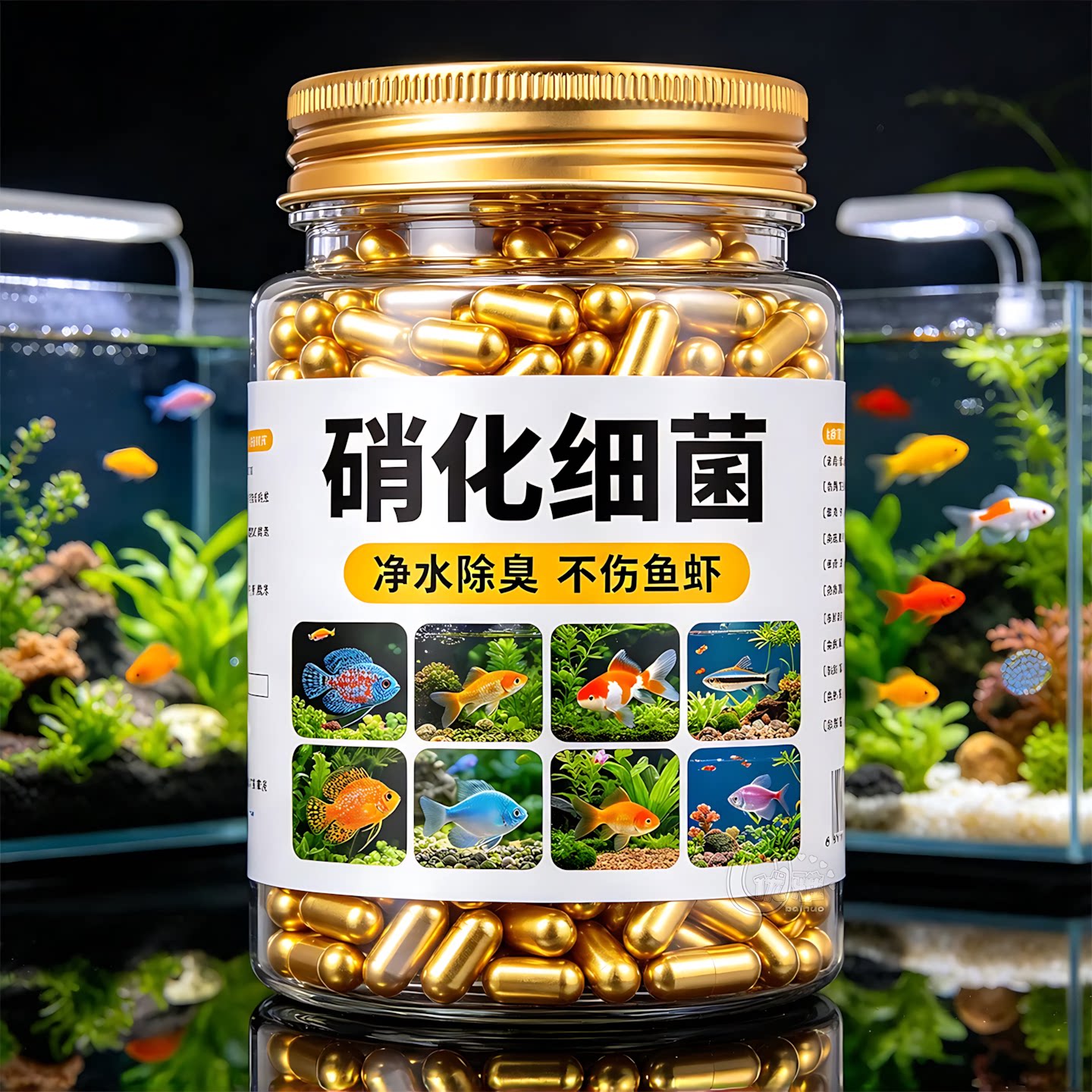 硝化细菌净水剂鱼缸浑浊水质净化