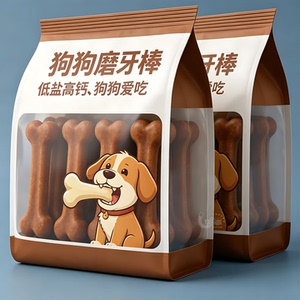 洁齿磨牙二合一磨牙棒摩擦牙垢