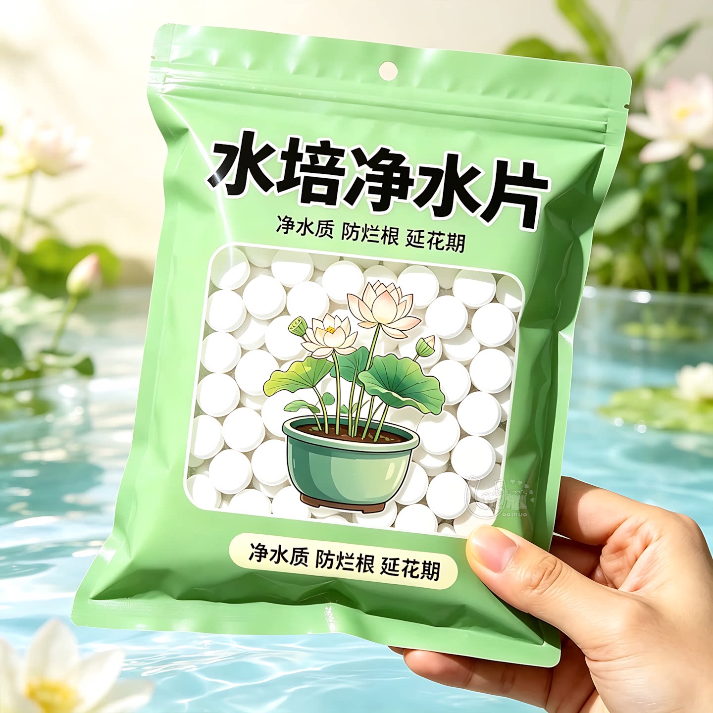 花瓶净水片水培植物专用泡腾片