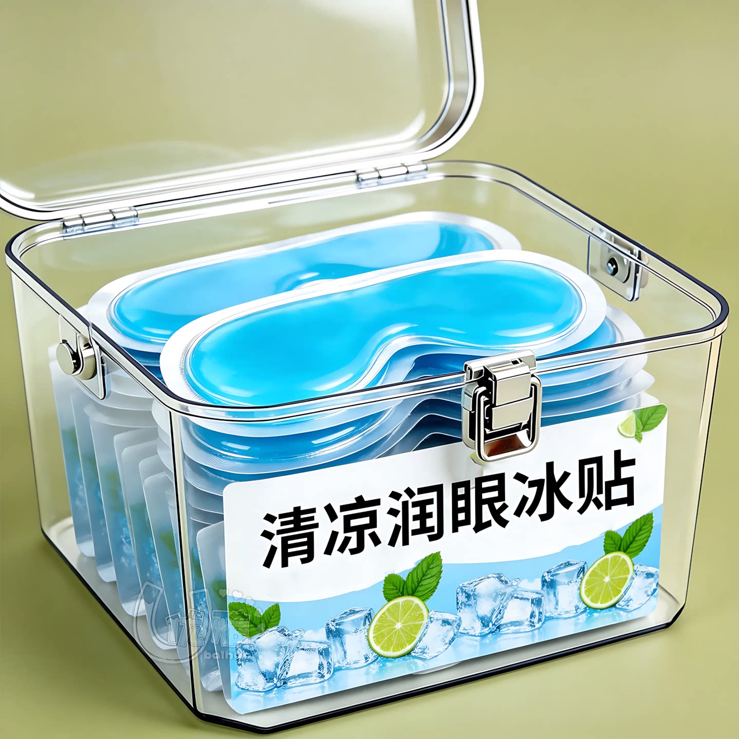 透气冰凉眼贴冷敷放松紧绷眼肌