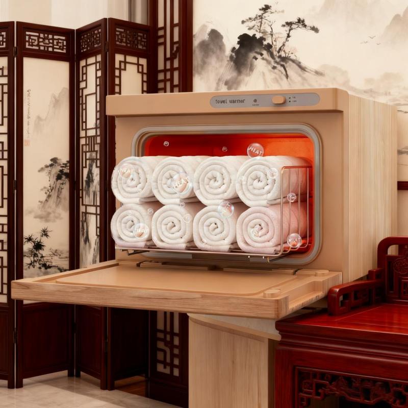 药膏刮胡子热风机器毛巾消毒机小型家用学校恒温浴巾药包加热器