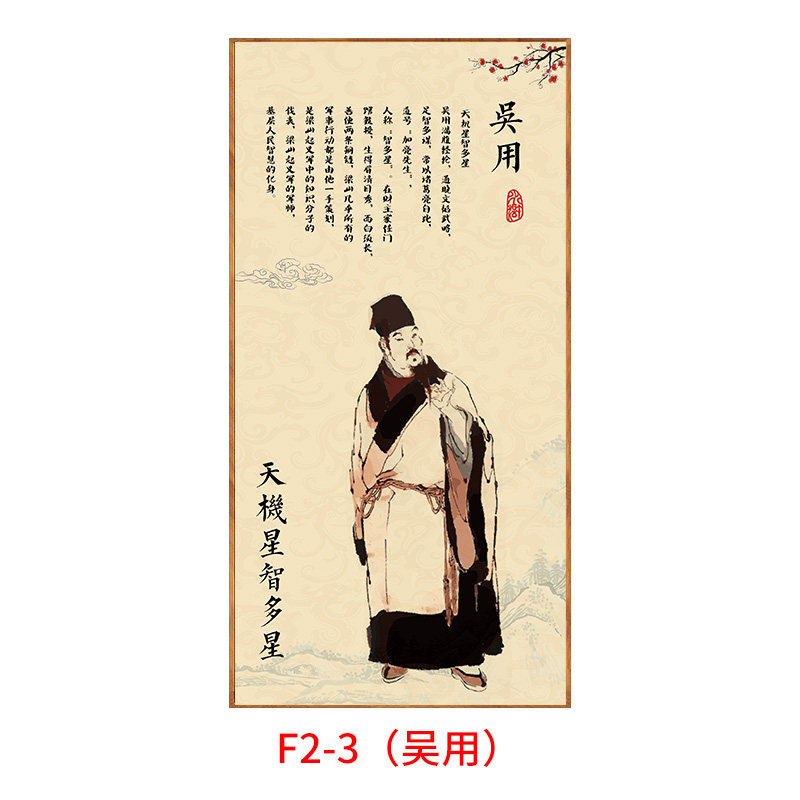 물 마진 캐릭터 장식 그림 양산 영웅 초상화 냄비 레스토랑 레스토랑 벽 장식 벽화 호텔 교수형 그림