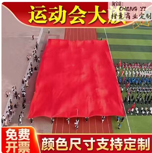 超大国旗定制巨幅特大号团旗校旗运动会大旗公司厂旗定做五星红旗