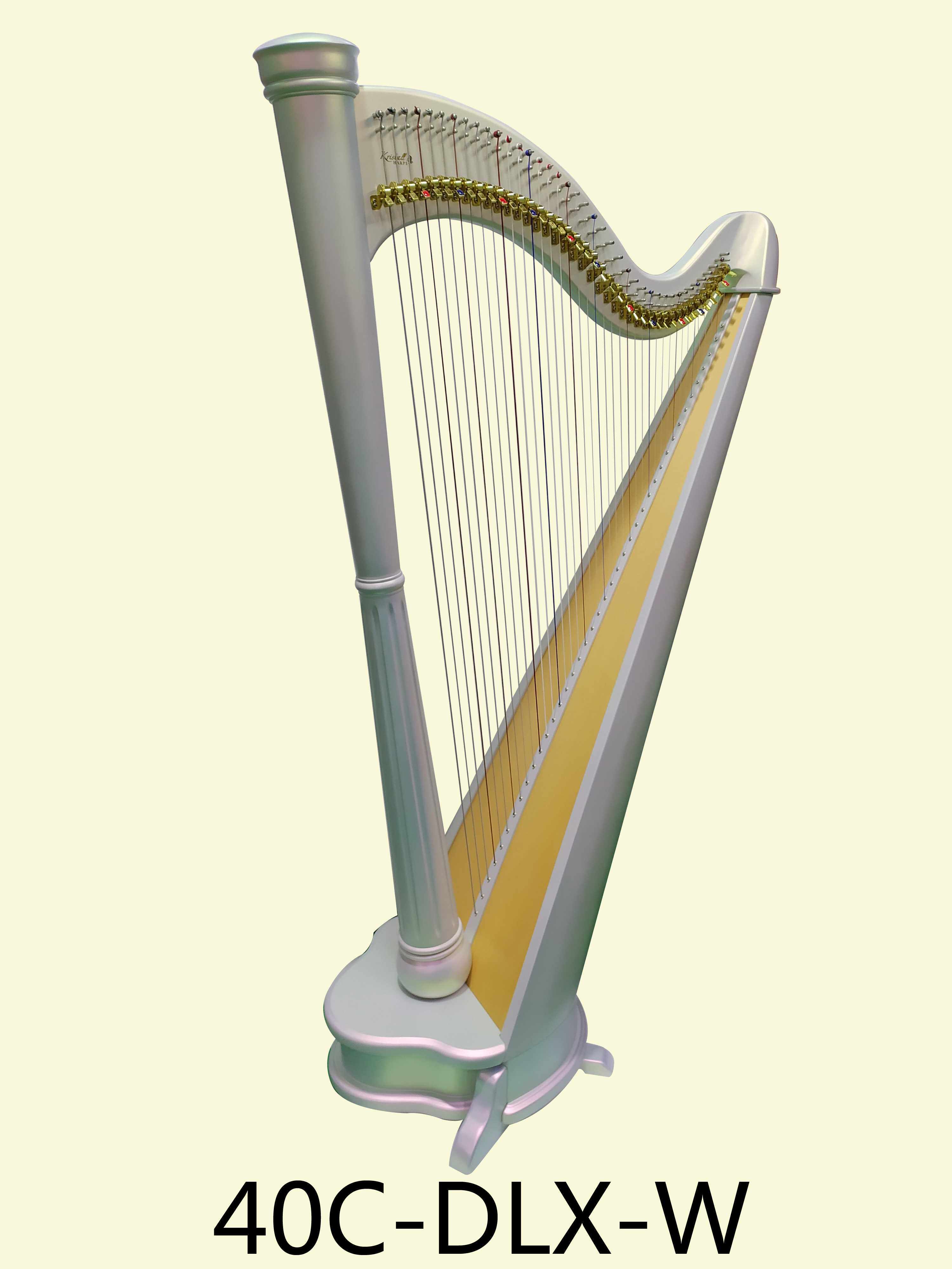 高档台湾kristall竖琴普及竖琴爱尔兰竖琴,专业乐器,小竖琴扮键