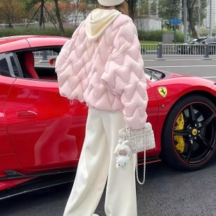 外套潮 设计感小众爆款 新国标90白鸭绒超好看羽绒服女2025新款 短款