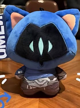 无畏契约幽影猫猫瓦罗兰特挂件OMEN玩偶同人周边礼物毛绒