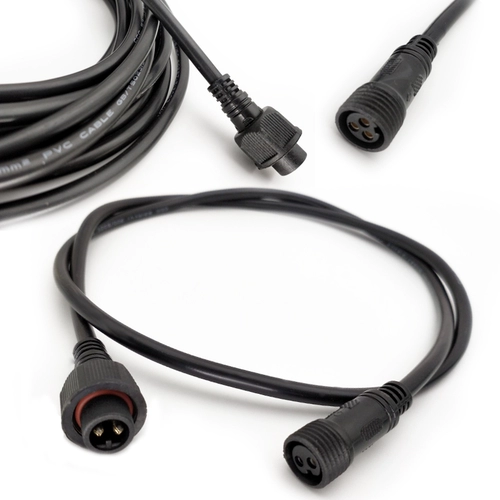 Водонепроницаемый кабель, штекер, удлинитель, дорожный светодиодный светильник, шнур питания