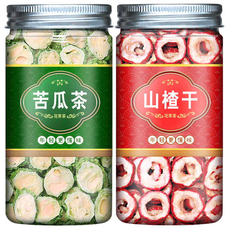 苦瓜山楂茶泡水喝的养生茶