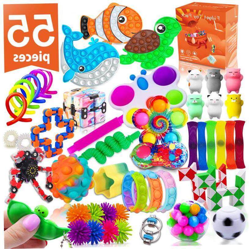 Mystery Fidget Toys Pack Set Pack Anti Stress Christmas Adve