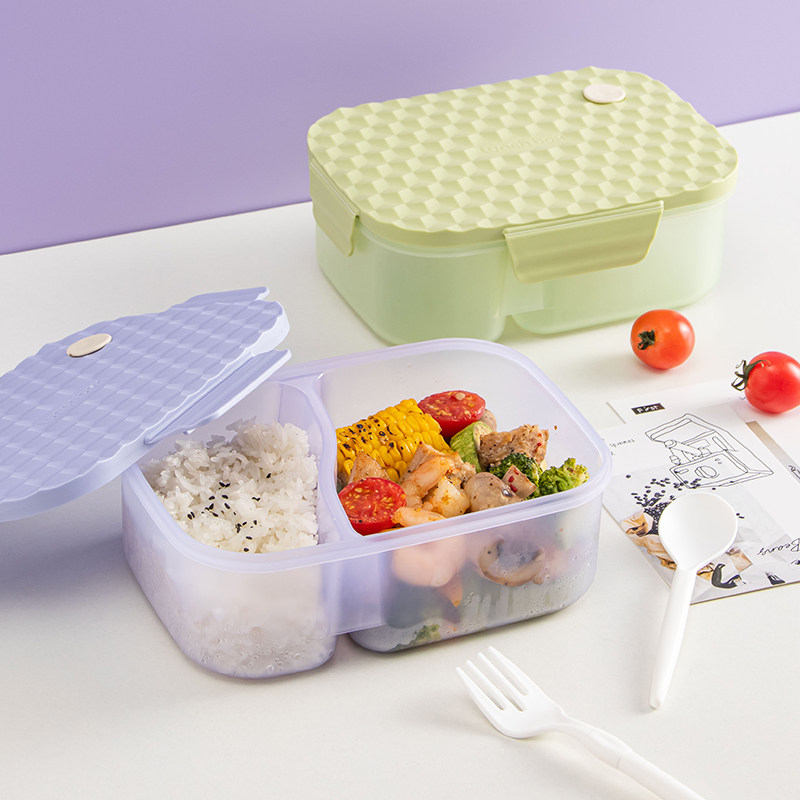 饭盒可微波炉加热专用PP食品级学生上班族