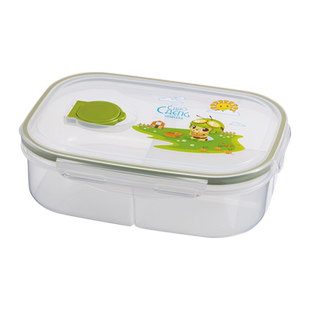 饭盒大容量便当盒分隔打饭食品级可微波炉加热冰箱收纳保鲜盒