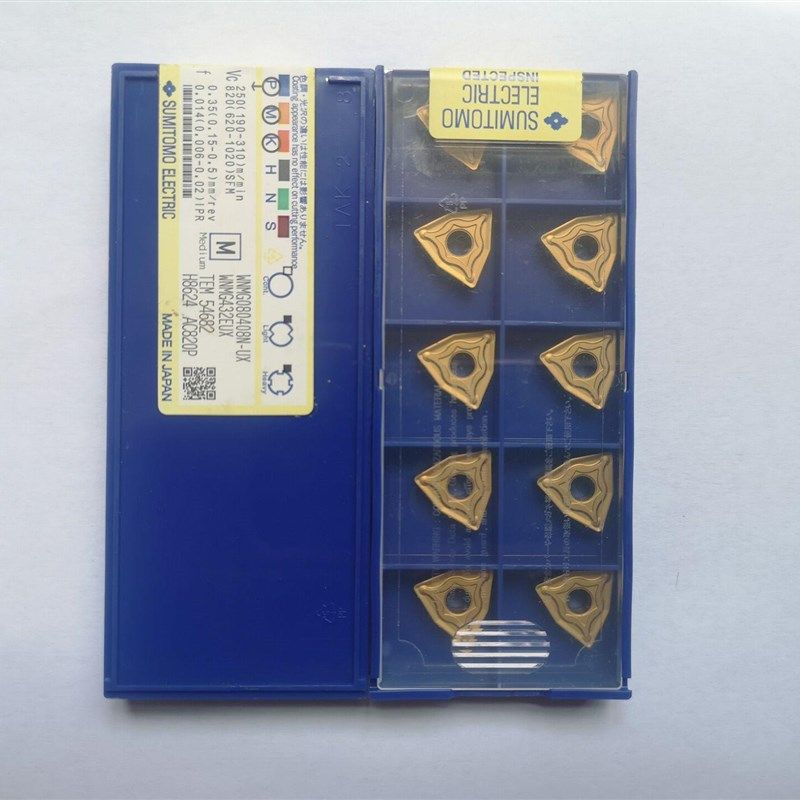 住友数控刀片WNMG080404N-UX AC2000 /WNMG080408N-UX AC820P