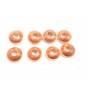 刹车油管铜垫片密封垫喇叭口转蘑菇头锥形垫油管防漏油草帽垫卡钳