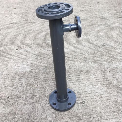 UPVC法兰连接管道混合器DN50/65/80-150 PVC工程塑料静态混合器