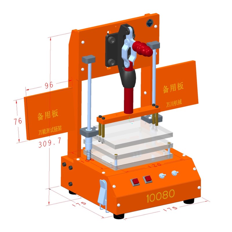 测试胚架PCB PCBA板测试治具夹具功能老化测试架工装气动夹具磨具图片
