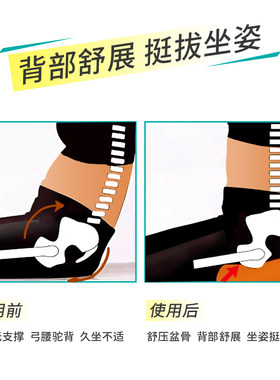 骨盆前倾矫正坐垫康复女性产後体态久坐坐姿调整骨盆修复器按摩垫