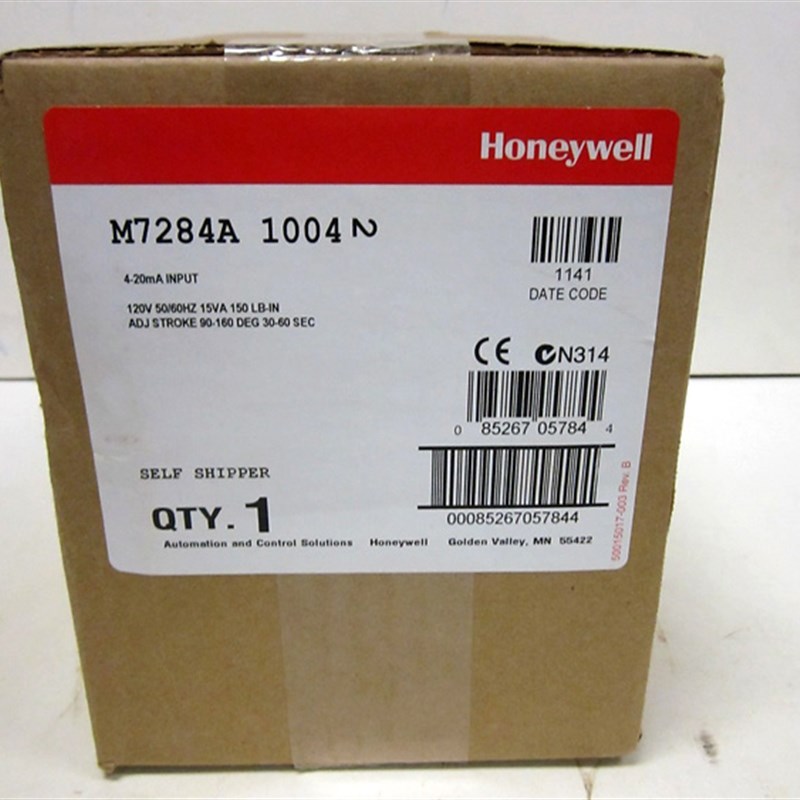 全新原装美国honeywell电动执行器M7284A1004