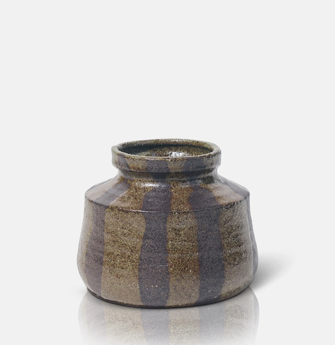 FQR LIVING美国ABIGAILAHERN手工制作绘画陶器德雷顿磨砂有机花瓶