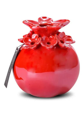 FQR LIVING荷兰Melting Pot  patricia手工制作红色立体花朵花瓶