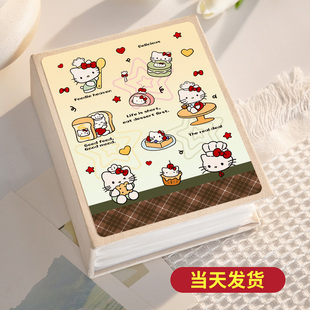 情侣恋爱相册本纪念册大容量插页相簿拍立得照片书收纳册卡通影集