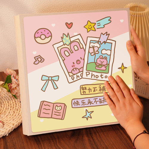 插页式大容量5/6寸照片相册