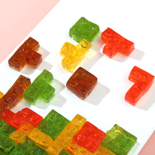 喜多多糖果零食散装网红爆款儿童小熊软糖橡皮糖自选酸砂罐装