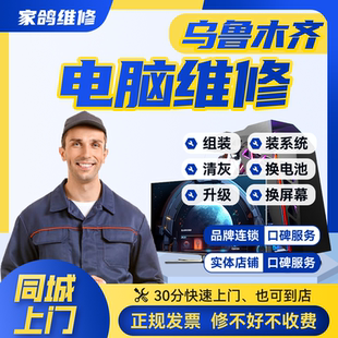 乌鲁木齐同城电脑维修上门网络路由器设置交换机安装调试不开机