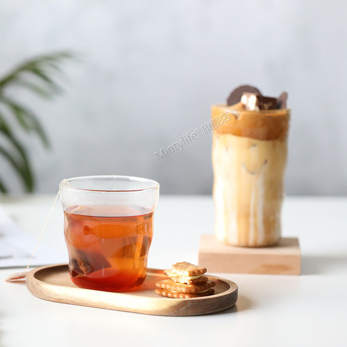 Mintylife商用耐高温玻璃咖啡杯
