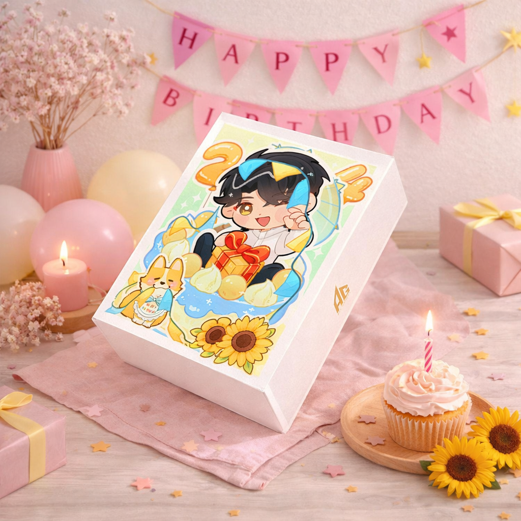 【AG官方正品】一诺生日限定礼盒,模玩/动漫/周边/娃圈三坑/桌游,动漫徽章/立牌,淘宝优惠券,粉丝福利购,淘宝优惠卷