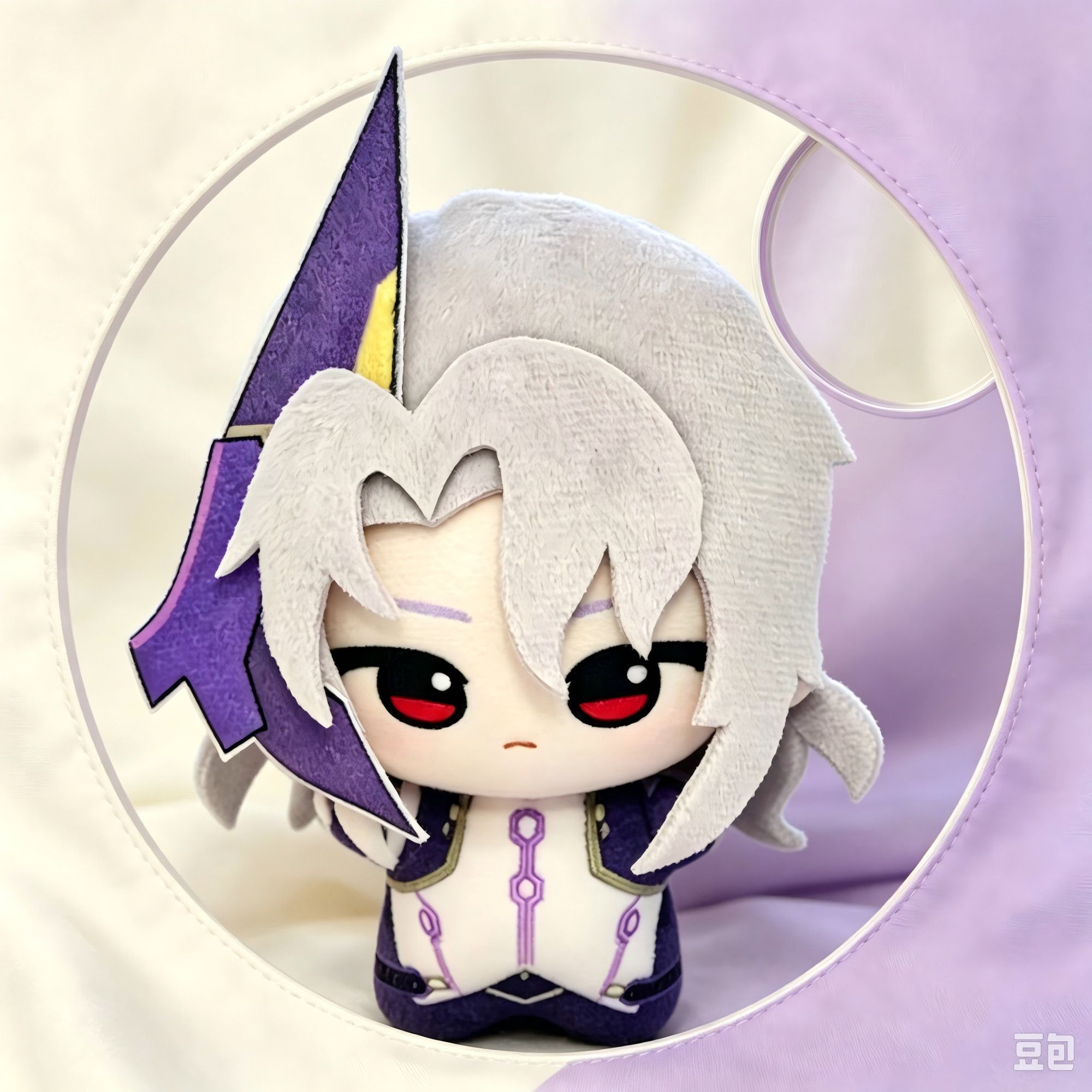 元歌真三国无双10cm棉花娃娃