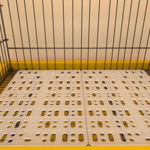 贝丁兔健爽兔子脚垫防啃咬荷兰猪底板垫兔笼垫子宠物塑料网格漏垫