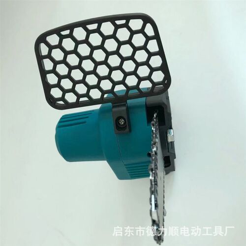 速发户外手持电锯伐木锯充电小型链锯4寸迷你电链锯锂电链锯家用