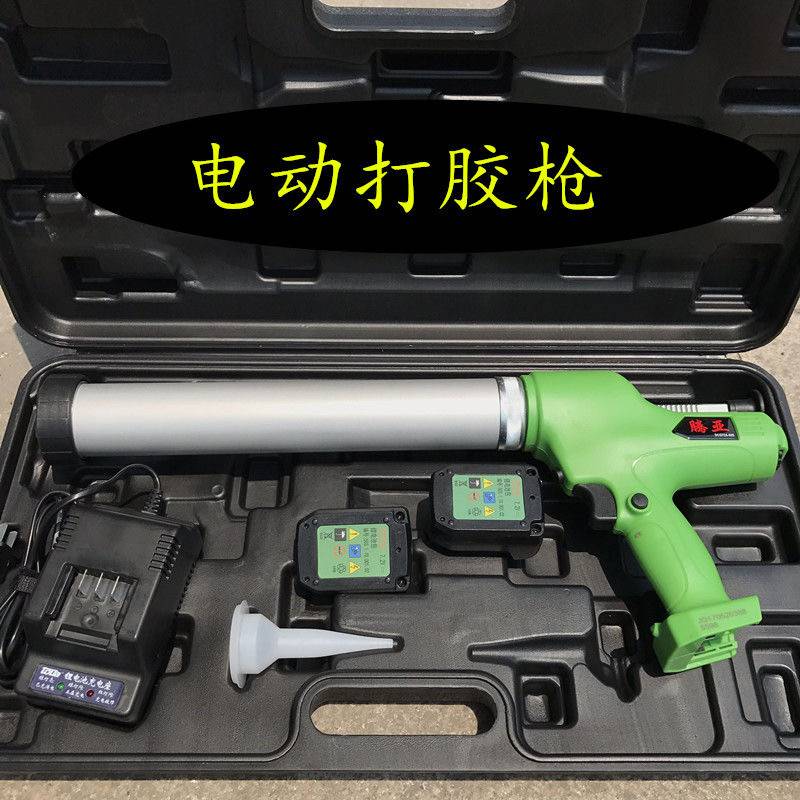 速发腾亚电动打胶枪美缝玻璃变速软胶硬胶结构胶枪门窗幕墙全自动