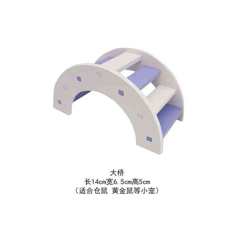 现货仓鼠躲避屋用品全套生活用品配件金丝熊紫色家具小屋秋千玩具