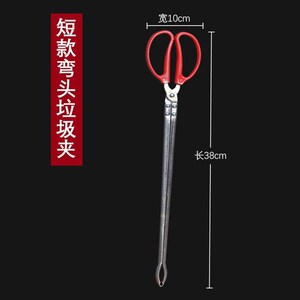 速发圾锈钢鱼钳黄鳝夹鱼蟹夹龙虾泥鳅鳝螃钳子蛇钳夹蛇夹鱼垃不夹