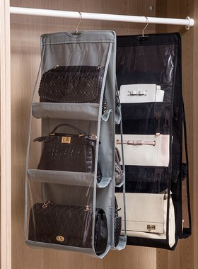 速发透柜手纳挂袋布艺防尘袋家用整理柜收纳架装衣明收袋储物挂袋