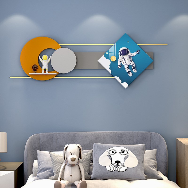 现货大款创意儿童房壁挂立体组合装饰画J餐厅墙面装饰晶瓷画壁饰