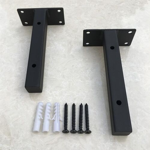 速发Nail wall shelf wrought iron partition bracket shelf boa