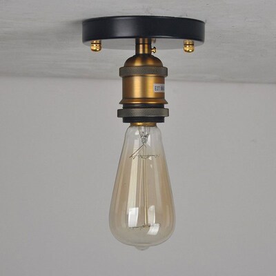 速发retro induStry loft glaSS Ceiling lamp SimpliCity Cloakr