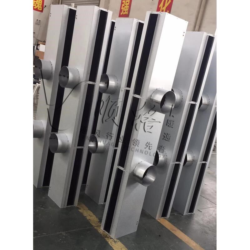 现货中央空调风管机出风口白铁皮出风箱导风管分风口方转圆空调静
