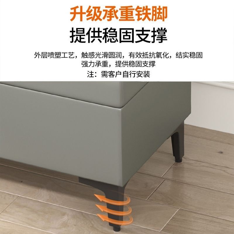 速发家用门口收鞋凳入户可坐式轻床储物凳服装店长条沙发凳奢尾换