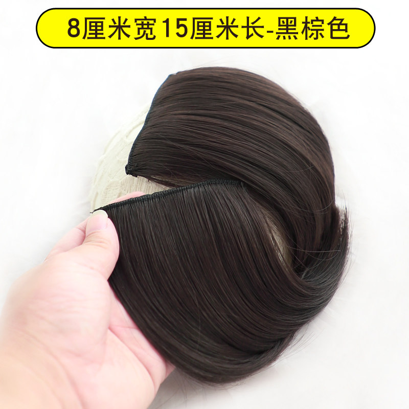 高货现货速发仿真假发女一片式假发片垫发片两侧增厚垫发根蓬松器